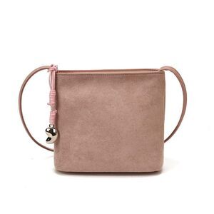 2423 Mini Suede Bucket Bags Suede Slouchy Shoulder Bag Crossbody Bags